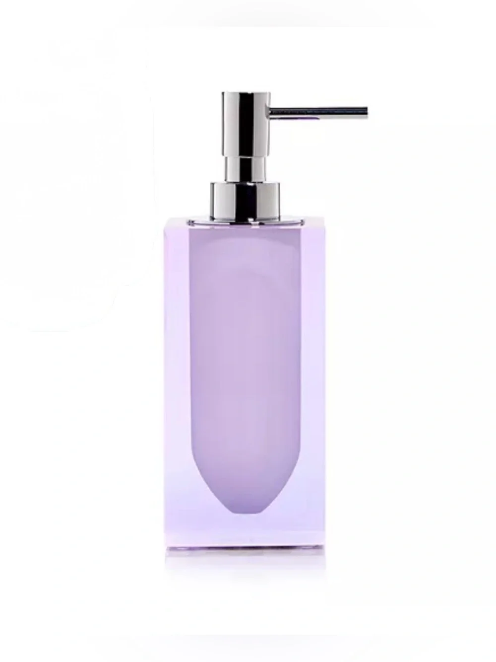 Jonathan Adler Lavender Acrylic Hollywood Soap Dispenser